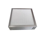 H10-U15 Mini Záhyb Hepa vzduchový filter pre čistú miestnosť